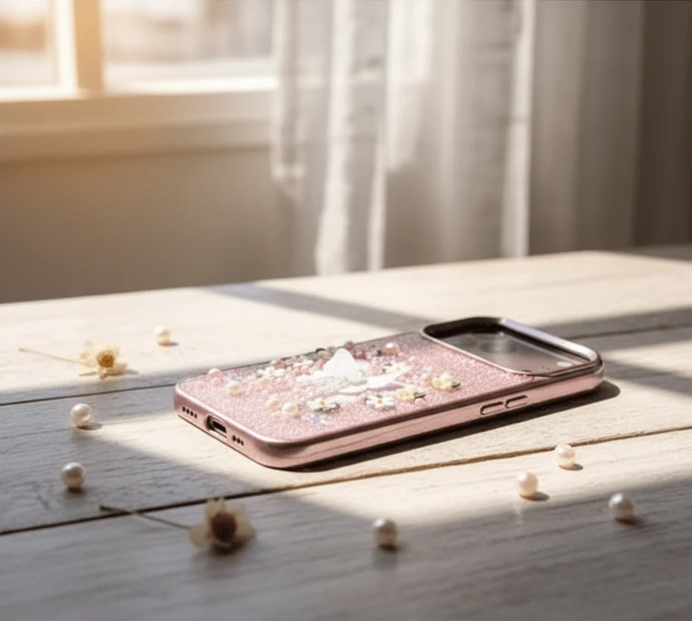 Luxury 3D Glitter Butterfly Phone iPhone Case